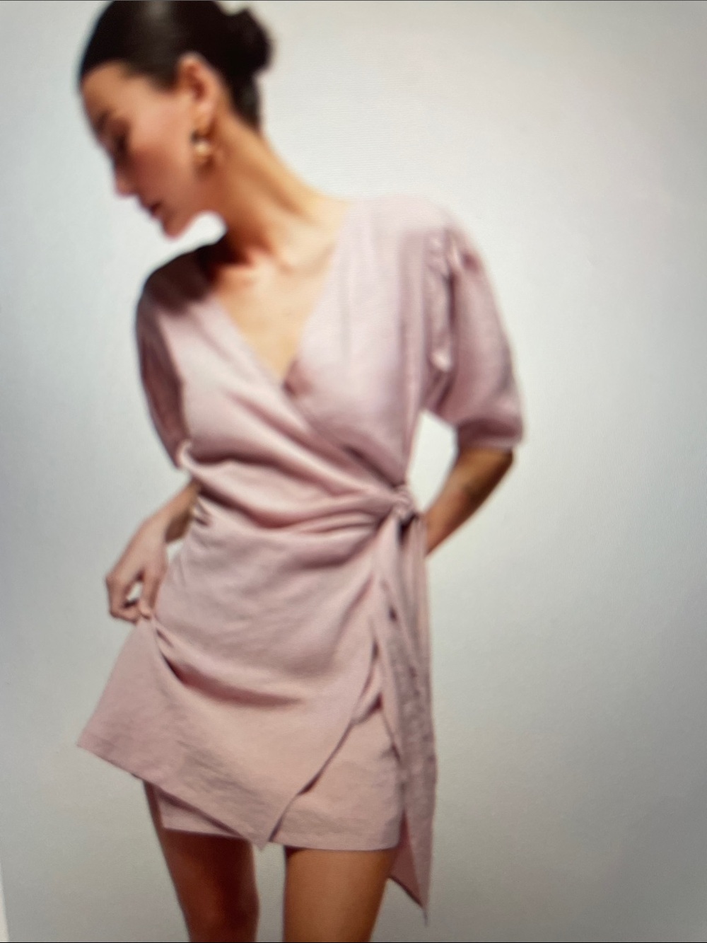 Nation Ltd Meredith wrap dress sz xs